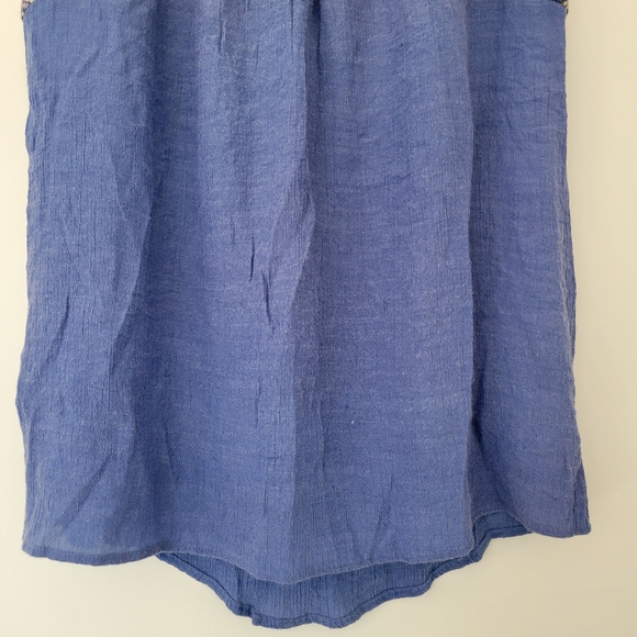 Doe & Rae Southwestern Pattern Sleeveless Boho Top Size S - Picture 5 of 7